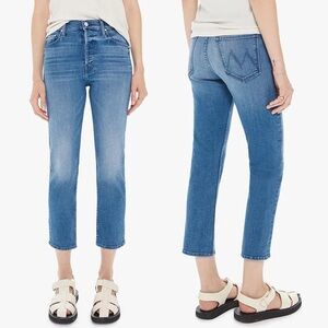 MOTHER Jeans The Tomcat in Oui Oui Medium Wash Blue Size 25